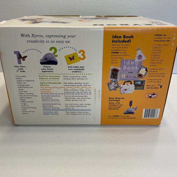 Xyron Model 510 Laminator Labels and Magnet Maker Crafts  MACHINE up to 5" wide - Picture 6 of 13